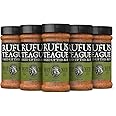Rufus Teague - Meat Rub - Premium BBQ Rub - 6.5oz Bottles - 6 Pack