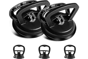 DQKK Car Dent Puller, Dent Remover Tool for Car, 5Pack Car Dent Puller Different Sizes Include Small Dent Puller and Large Car Dent Remover, Car Dent Puller Kit, Objects Moving, Close The Room Windows