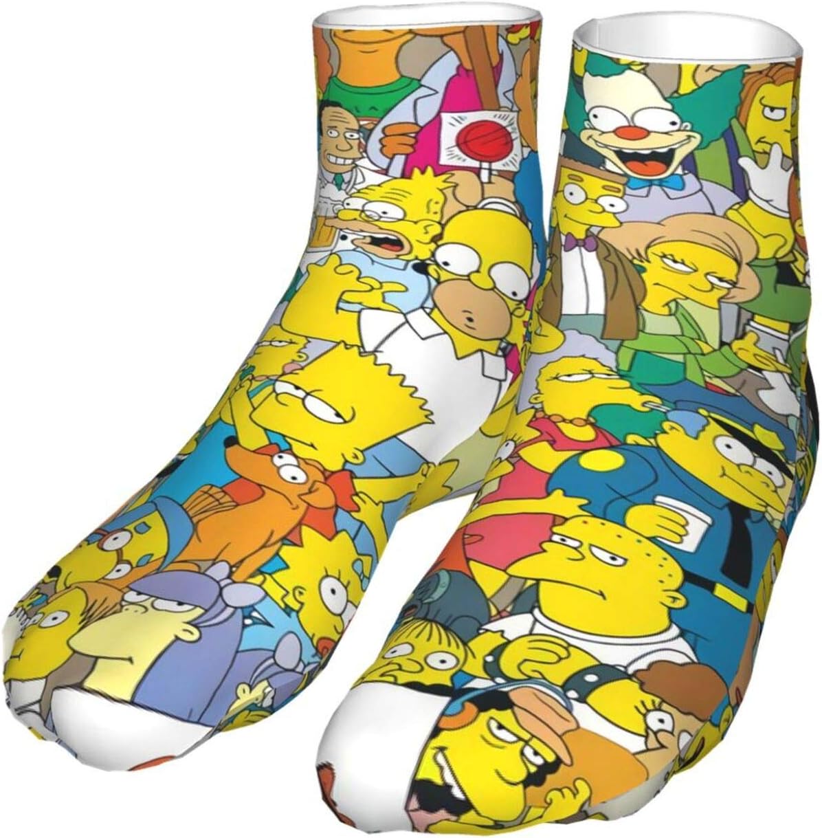 The Simpsons Socks Funny Fashionable Novelty Festival Gifts Fashion