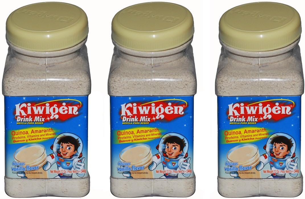 Kiwigen Vainilla 3 pack of 12 oz each