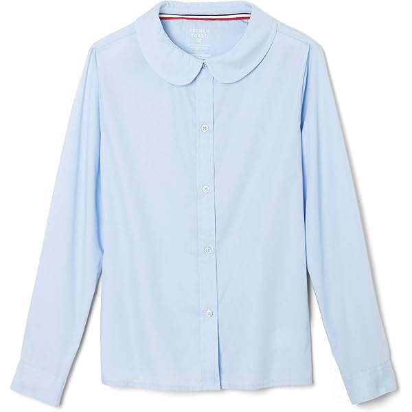 French Toast Camicia Oxford Maniche Lunghe Per Ragazzi, Colore Azzurro Chiaro, Taglia 14 (Taglie Standard E Robust)