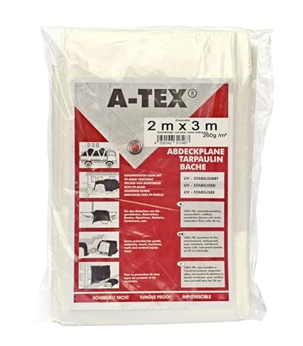 A-Tex gewebeverstärkte Abdeckplane 260 g/m²