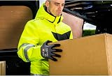 Portwest A350 Flexible DermiFlex Glove Black X Large Nitrile Foam Palm view 5