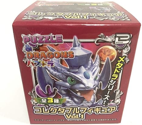 Amazon Co Jp Puzzle Dragons パズドラ コレクタブルフィギュア キングメタルドラゴン キンメタドラ Gungho プライズ ホビー 通販
