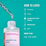 Good Molecules Hyaluronic Acid Serum 1% Hydrating Water-Based Facial view 5