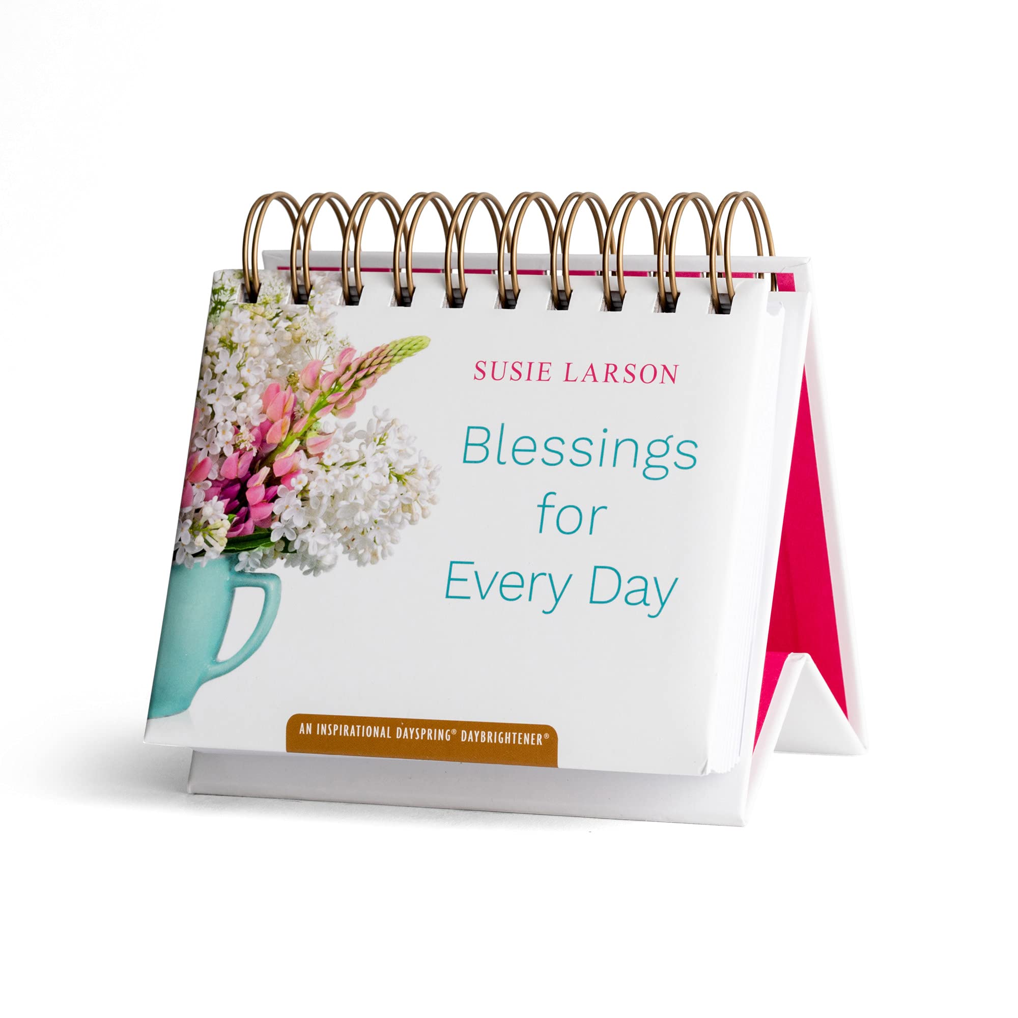 DaySpring Flip Calendar, Susie Larson, Blessing for Every Day, White, 49911