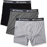 Columbia Men's Overall Mesh Boxer Brief 3 Pair