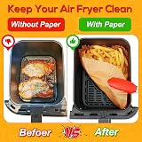 YQL Disposable Air Fryer Liners 300pcs for Ninja Twin Zone 7.6L–9.5L view 5