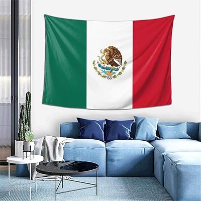 Buy Wall Decoration Tapestry Mexican Flag Hippie Art Tapestry Wall Hanging Extra Large Tablecloths 60 X 40 Inch For Bedroom Living Room Dorm Room Home Decor Online In Turkey B086bfvpl8
