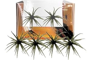 4Pcs Sea Urchin Soft Bait | Realistic Fuzzy Dice Fishing Lure for Bass & Perch | Floating TPR Swimbait with Reflective Stars 