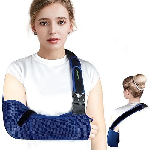 KONSEDIK Arm Sling Shoulder Injury Immobilizer for Men&Women