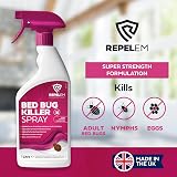 REPELEM Bed Bug Killer Spray 1L Kills All Life Stages for Mattresses view 4
