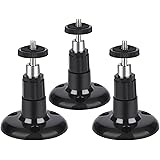 Shappy 3 St&uuml;ck Sicher Wandhalterung Indoor und Outdoor Halterung Verstellbar f&uuml;r Arlo, Arlo Pro, Arlo Cam und Andere Kompatiblen Modelle ( Schwarz)