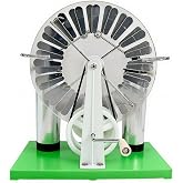 Electricity Wimshurst Machine | Insulated Handles for, Electro Generator with electrical storage jars Jars, high tension