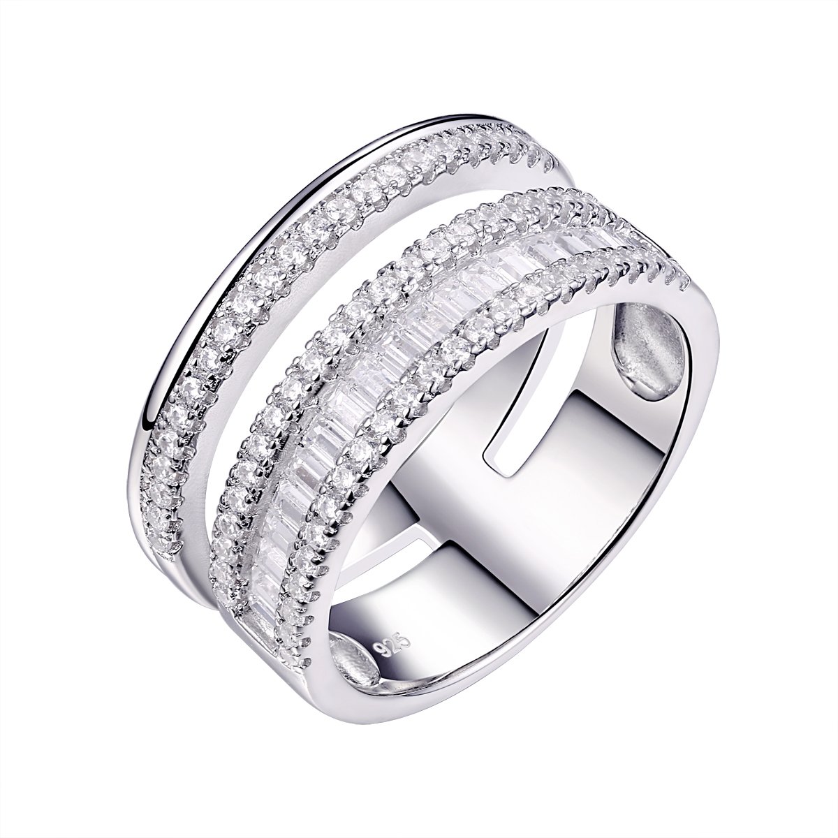 Set of diamond rings Wedding Engagement Eternity Ring Sets - Wedding Rings Sets Ideas