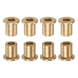 HARFINGTON 8pcs Flange Bearing Sleeve 10mm Bore