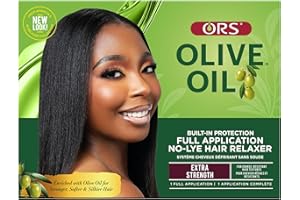 Organic Root Stimulator Olive Oil No Lye Relaxer. Extra Strength