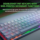 Razer Huntsman Mini 60% Keyboard Red Switch US Mercury White view 4