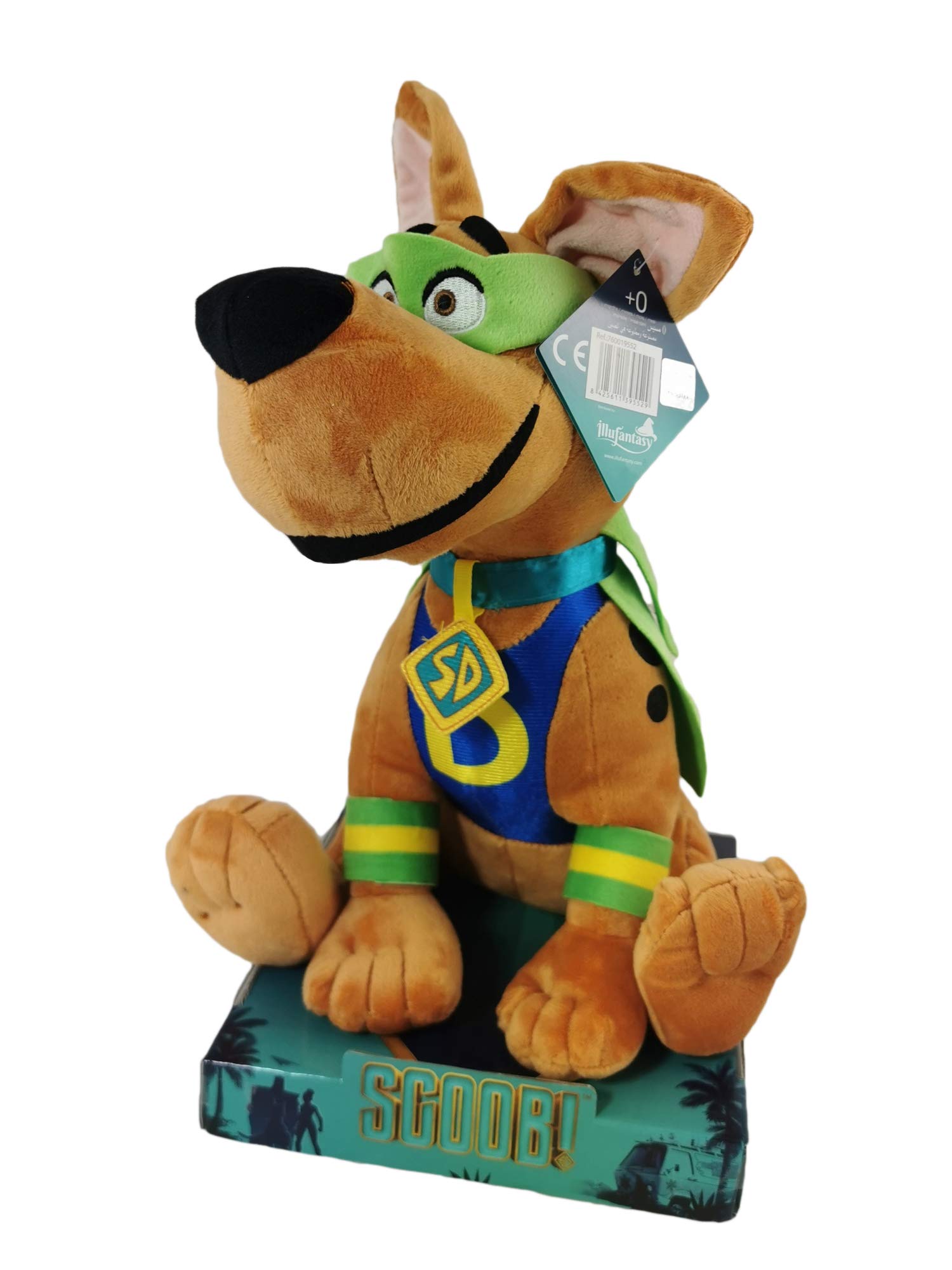 SCOOB! Scooby Doo - Plush Toys With Small Display Of The New Film Super Soft Quality (Scooby Hallowen)