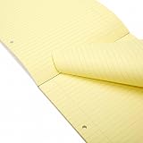 Rhino A4 Refill Pad 100 Pages 8mm Lined Blue Tint Dyslexia SEN Paper view 2
