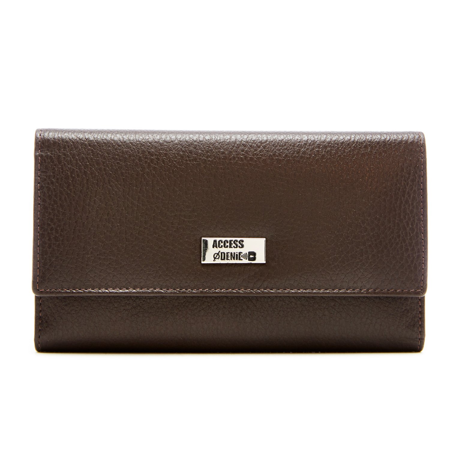 Leather Trifold Clutch Wallets For Women Ladies Wallet Organizer