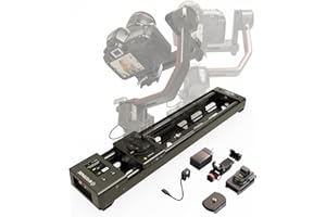 IFOOTAGE Nano 2 Motorized Camera Slider, Multi-Axis Video Slider 360° Panoramic, 6 Modes, Compatible with DJI Gimbals/Phone/Camera​ for Film Making/Video Recording/Livestreaming, Long Version 660