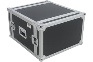 ELITE CORE 6 Space (6U) ATA Rack Amp Road Shock Mount Case (20" Deep)