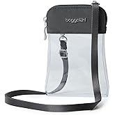 Baggallini womens Clear Explorer Crossbody