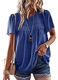 Falechay Blouses for Women Fashion 2025 Hook Flower