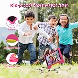 Ainmel Kids Tablet 7 Inch Android 13 5GB RAM 32GB ROM 128GB Exp Pink view 5