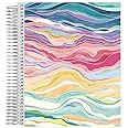 Erin Condren 7" X 9" Spiral Bound Productivity Notebook, Multicolor Layers, Functional 160 Lined Page and 80Lb Thick Paper Spiral Notebook, Stickers Included