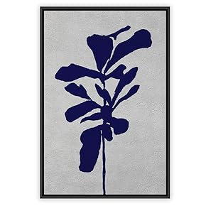 signwin Framed Canvas Wall Art Flowers Pattern Canvas...