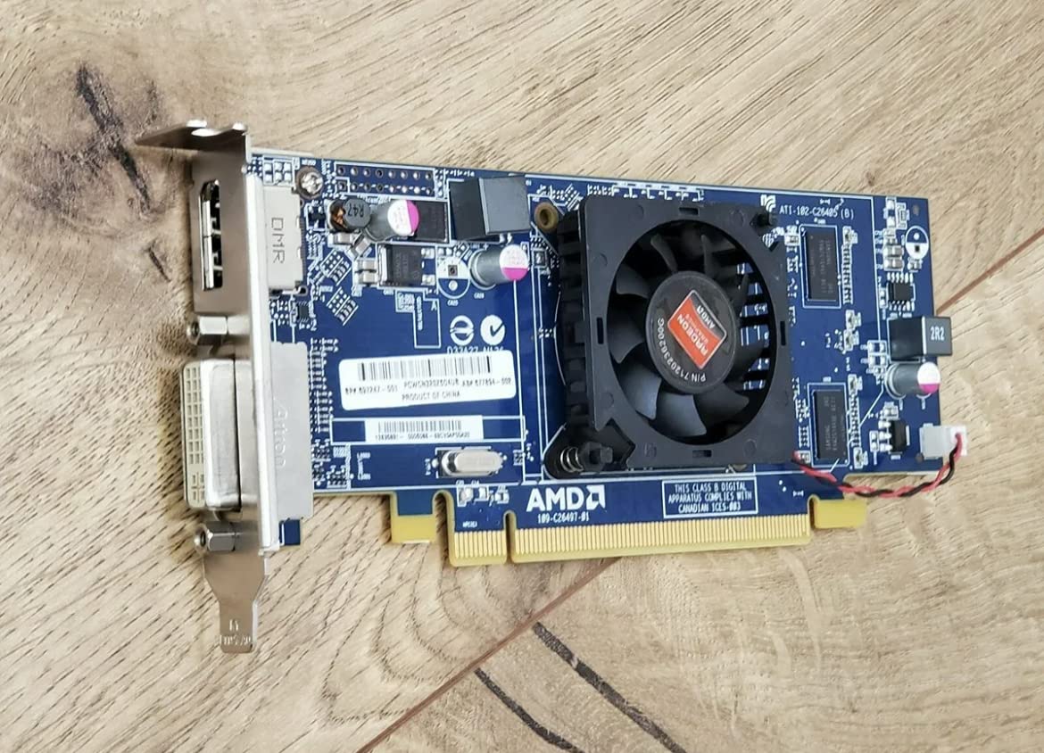 AMD Radeon HD 7450 DVI DisplayPort 1GB PCIe x16