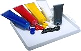 Essdee Block Printing Ink Pack of 5 Primary Colours 100ml Tubes view 4