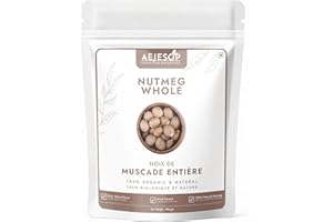 AEJESOP Whole Nutmeg, 3.5oz (100g)