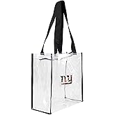 Littlearth New York Giants NFL Clear Square Stadium Tote
