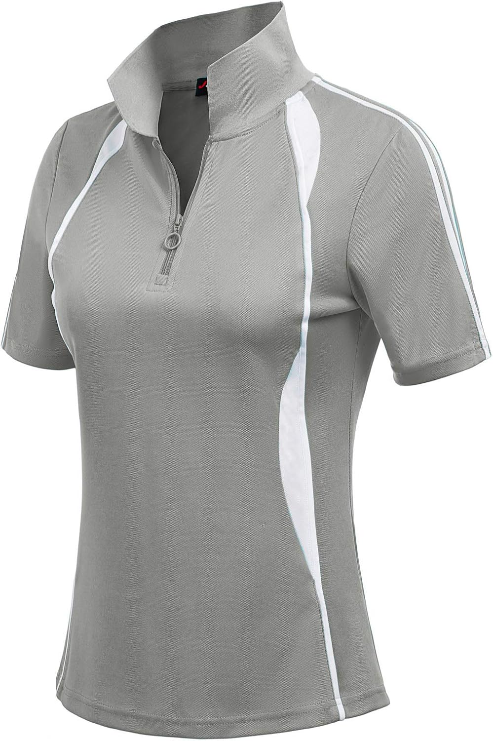 JACK SMITH Women Short Sleeve Moisture Wicking Sport Golf Polo Shirt Tops: Clothing