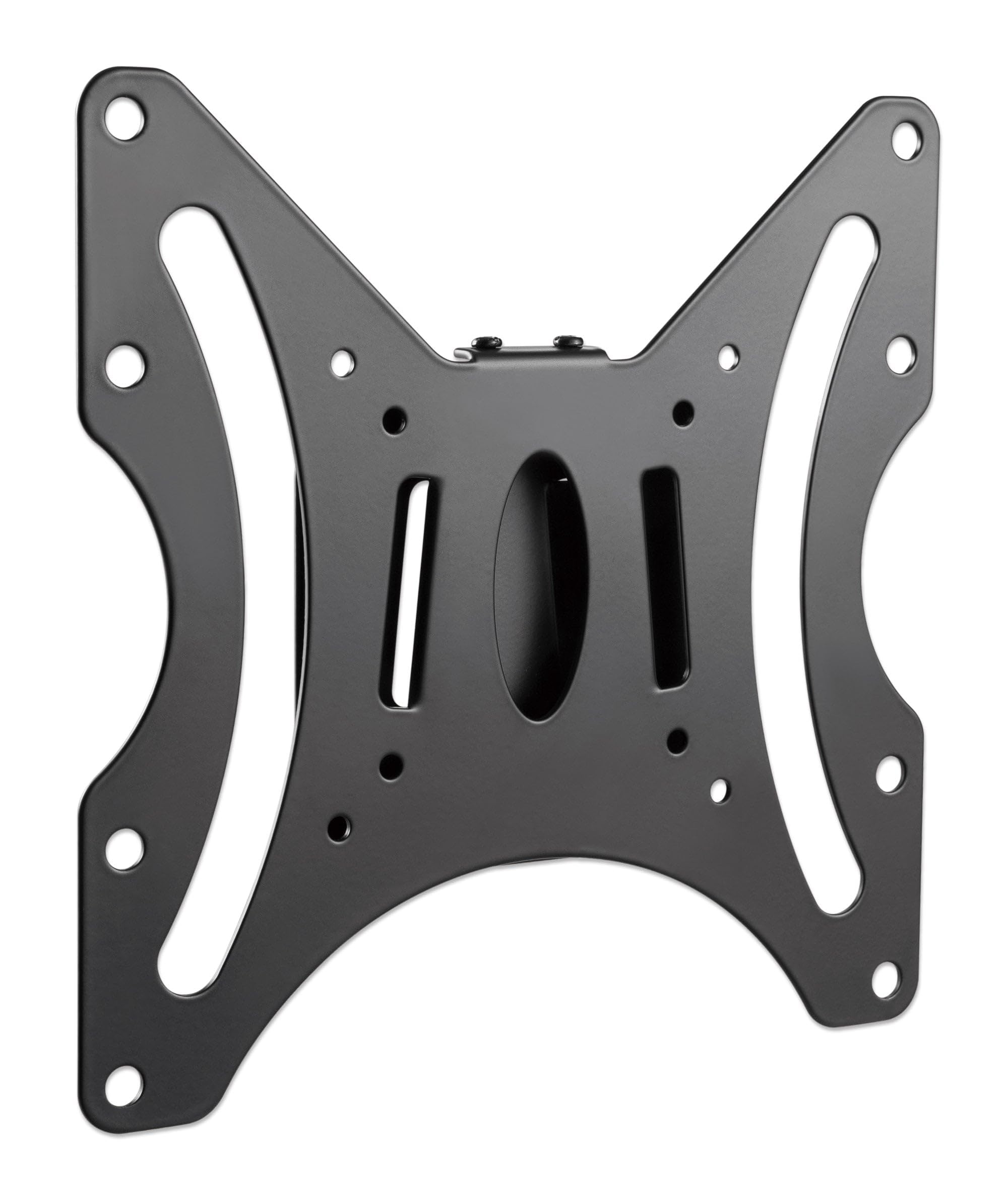 Manhattan TV & Monitor Mount, Wall, Fixed, 1 screen, Screen Sizes: 23-42", Black, VESA: 75x75 to 200x200mm, Max 30kg,
