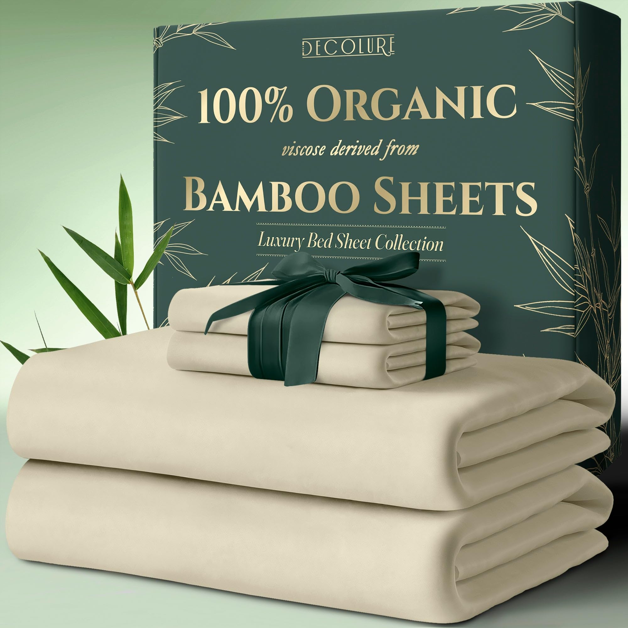 DECOLURE 100% Organic Viscose Derived from Bamboo