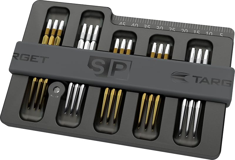 Target Darts Swiss Point Holder Case 5 Sets Points Tool Guide