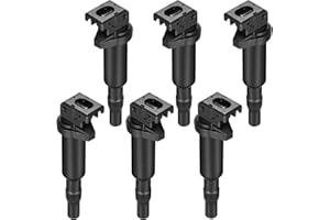 BDFHYK High Performance Ignition Coil 6 Pack Compatible with BMW 1Series M 328i 335i 525i 528i 650i 740i M5 M6 X3 X5 X6 Z4 L6