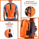 Ultra Dry Adventurer Premium 35L Dry Bag Backpack with Waterproof Phone Case view 2