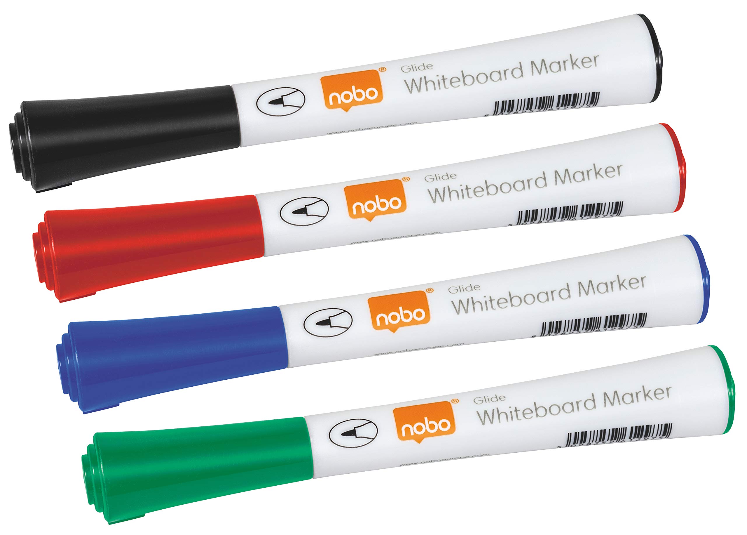 Nobo TS-140020 Glide Drywipe Marker, Pack of 4