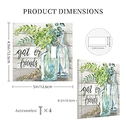 Spshian Light Switch Cover Watercolor Modern Flower