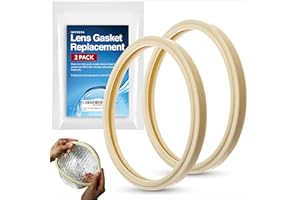 [2 Pack] Impresa Light Lens Gasket for Pentair 8 3/8" 79101600Z - Exact Replacement for IntelliBrite Lights, for AmeriLite Lights and for Sam AmerLite Lights in Pools and Spas