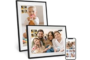 Anna Bella Digital Photo Frame 10.1 Inch with 1280x800 HD IPS Touch Screen, 32GB WiFi Digital Picture Frame with App Sharing,