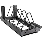 Synergee Horizontal Plate Rack &ndash; 350 lb Capacity with Bar Holders