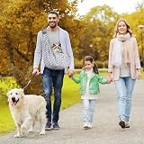 Adiwo Puppy Carrier Reversible Hands-Free Dog Sling Small Medium Cats view 8