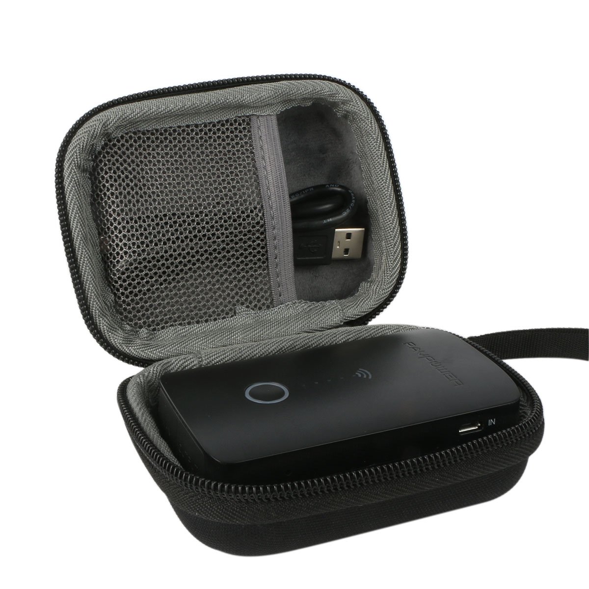 co2CREA Storage Carrying Tavel Case Bag for RAVPower FileHub Plus Wireless Travel Router