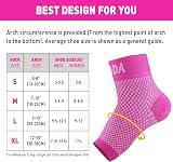 AVIDDA Ankle Support Brace 2 Pack Pink XL for Plantar Fasciitis Achilles view 4